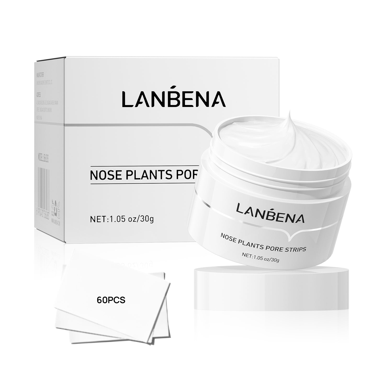 LANBENA Nose Plants Pore Strips_Deep Clean & Remove Blackhead