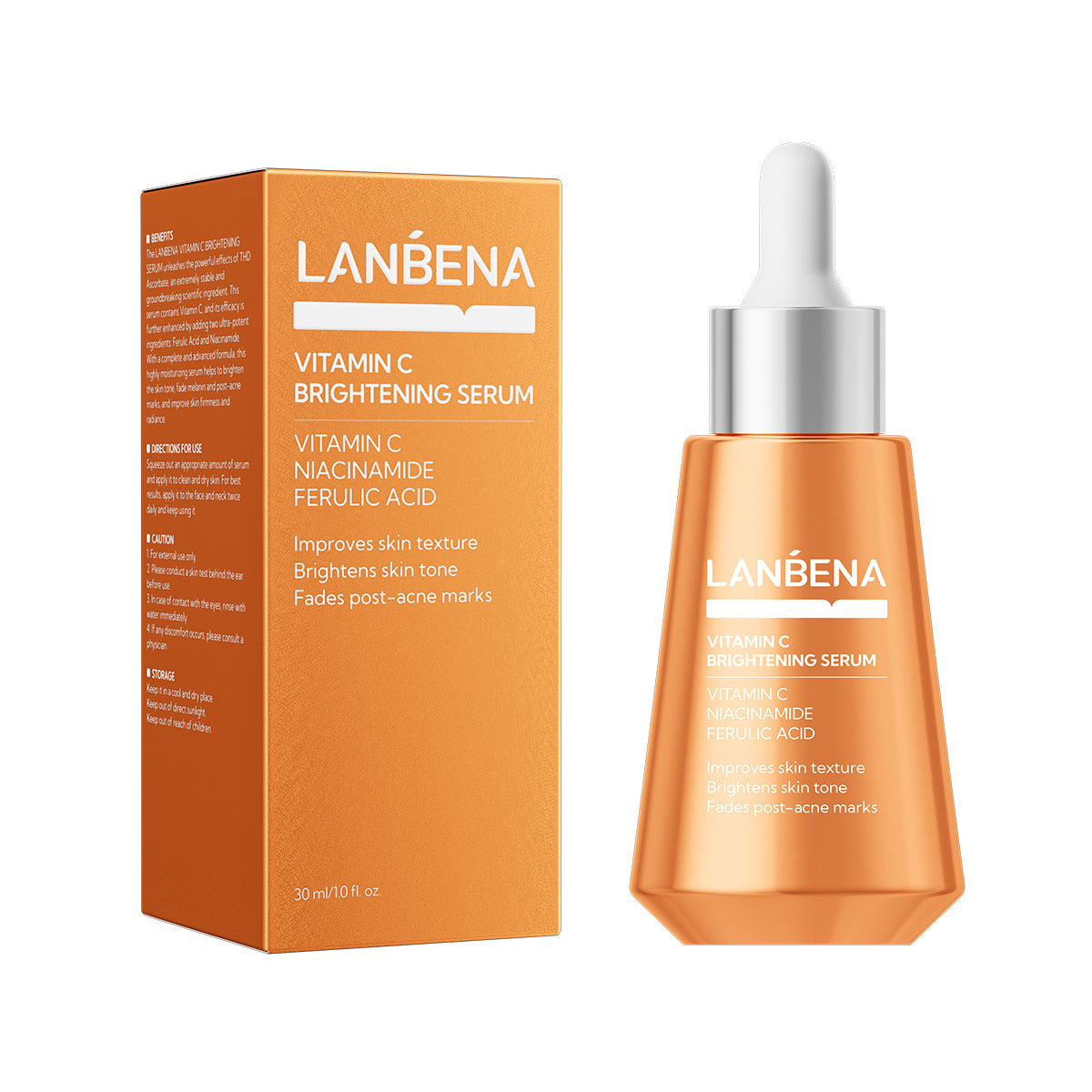 Vitamin c brightening serum lanbena