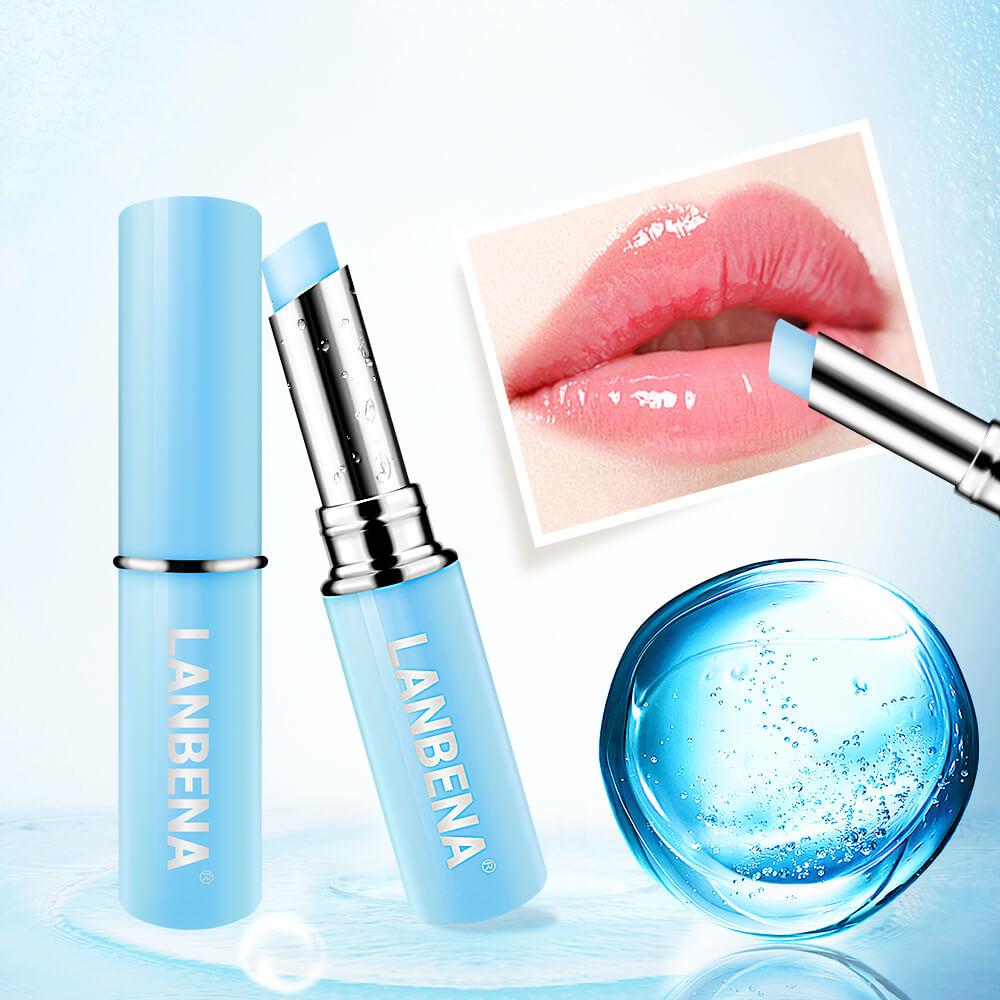 LANBENA Hyaluronic Acid Lip Balm Repair Damaged Lip Skin.
