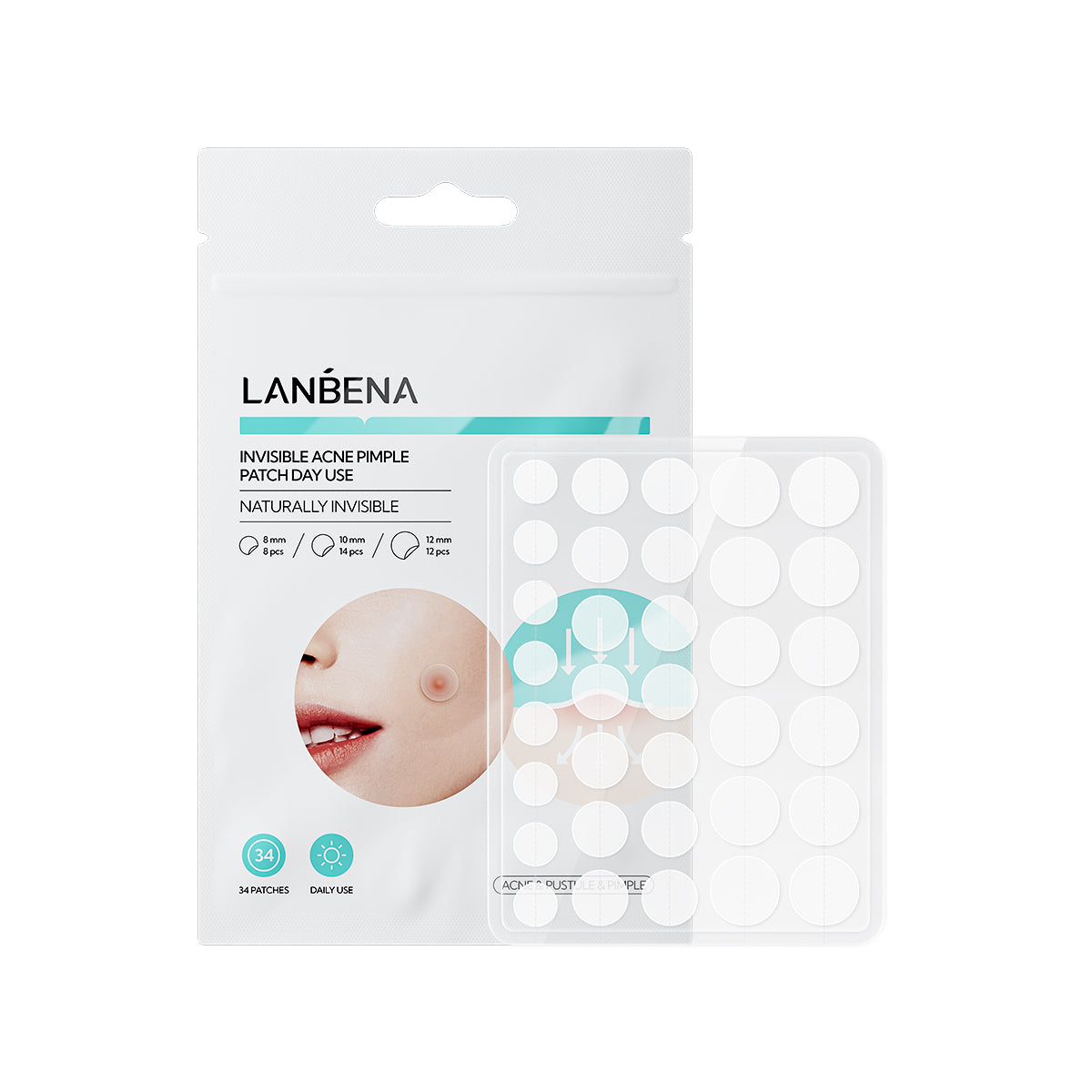 Invisible Acne Pimple Patch-Day Use