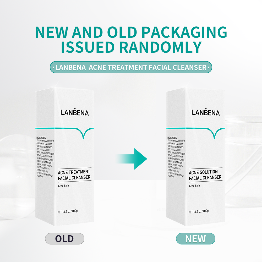 Oligopeptides Acne Treatment Facial Cleanser