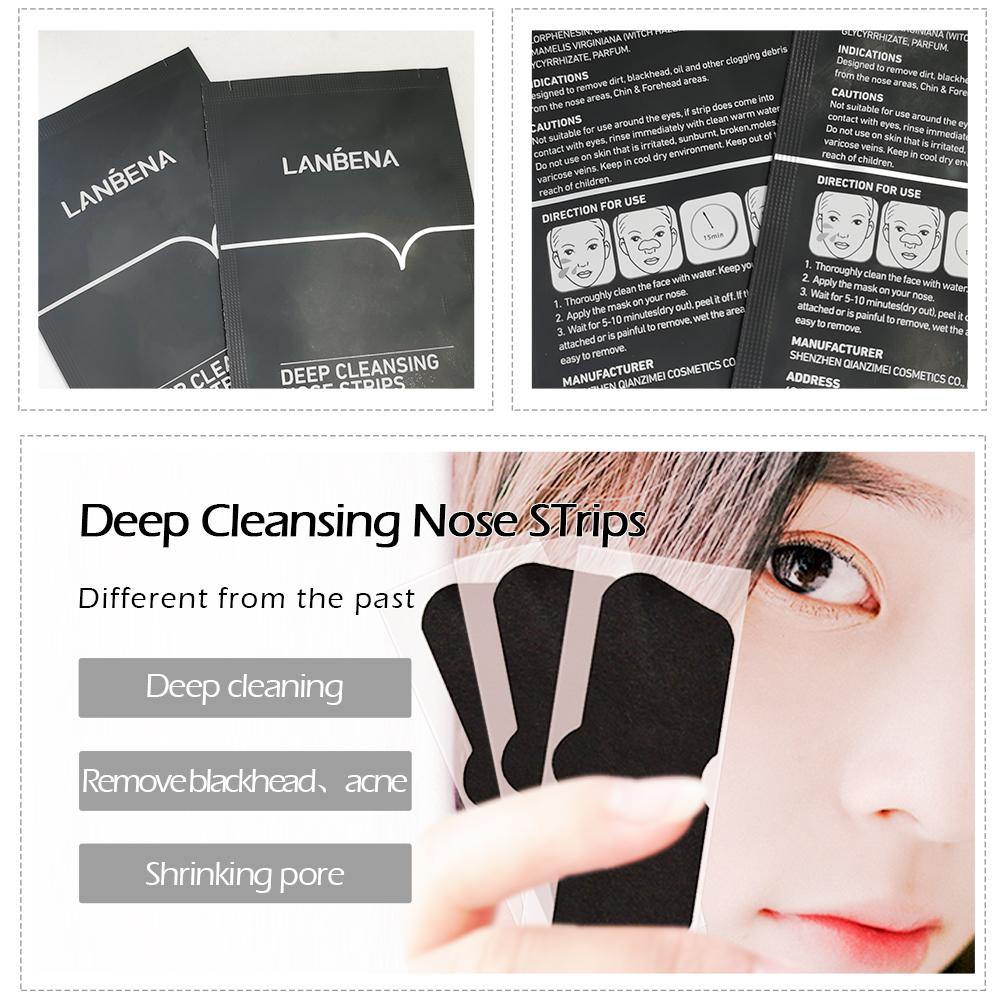 LANBENA Deep Cleansing Nose STrips Blackhead Buster