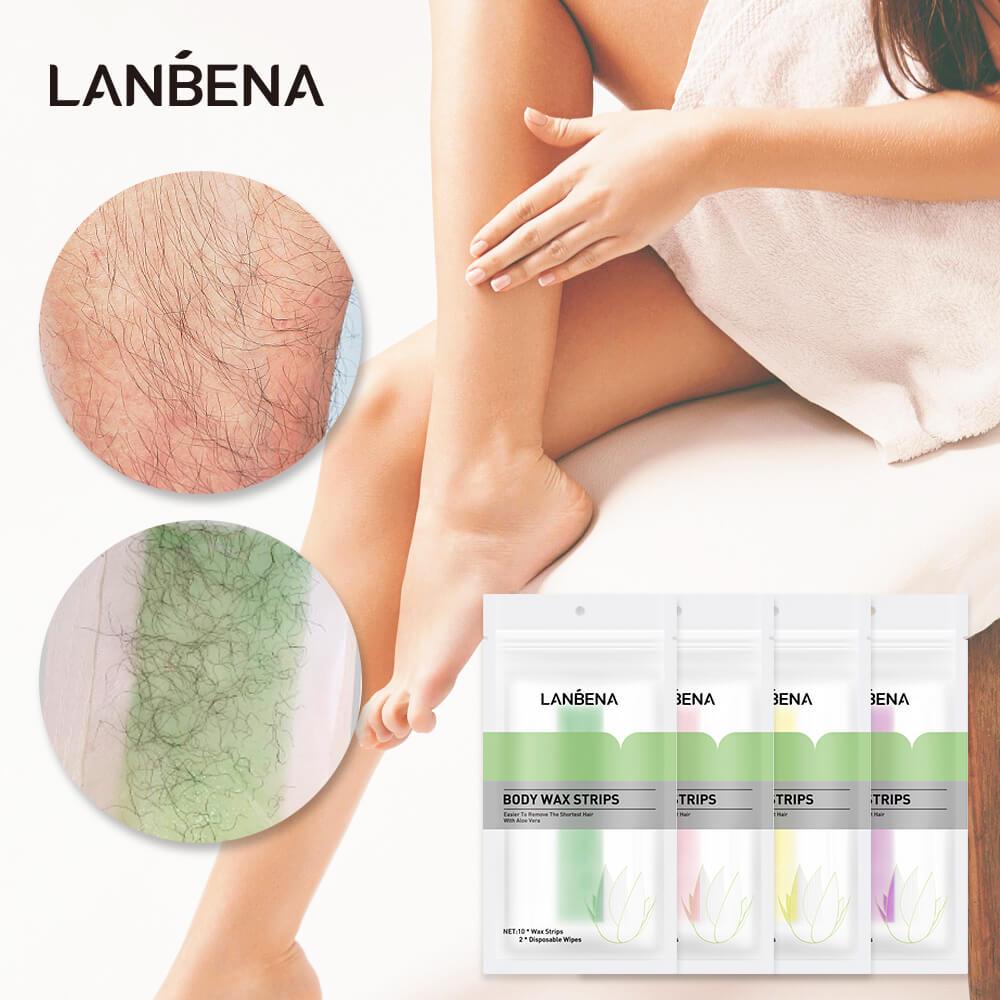 LANBENA Hair Removal Wax Paper - Easy Hair Removal