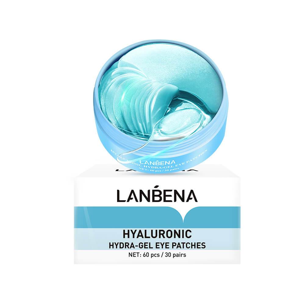 Lanbena Hyaluronic Hydra-Gel Eye Patches - Hydrating And Moisturizing