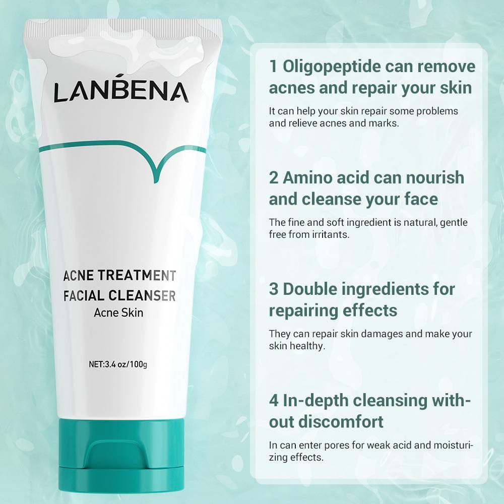 LANBENA Oligopeptides Acne Treatment Kit - For Acne Skin