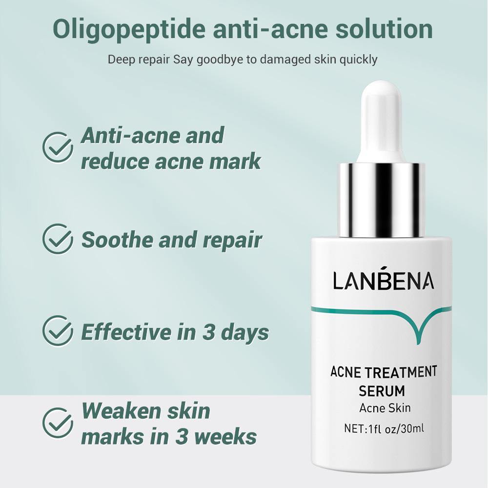 LANBENA Oligopeptides Acne Treatment Kit - For Acne Skin