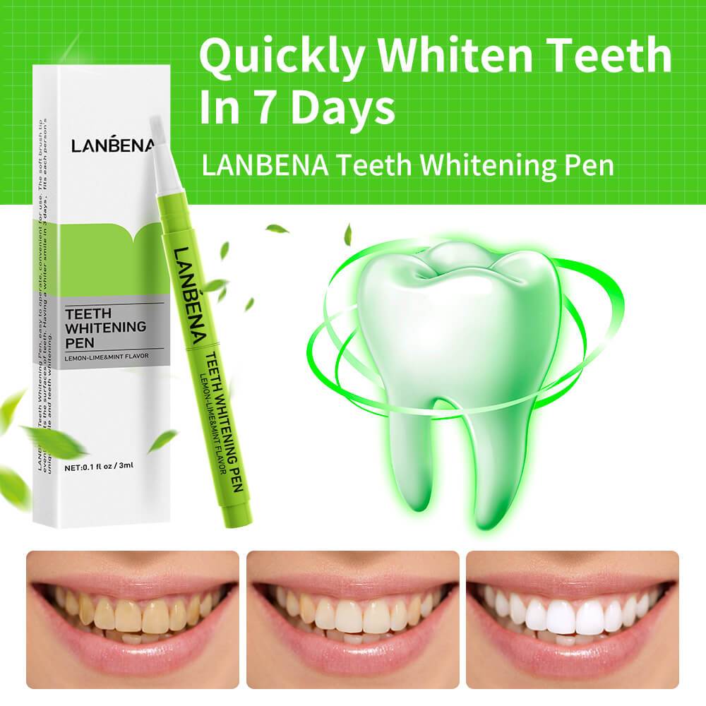 LANBENA Teeth Whitening Pen - Cleaning Serum Removes