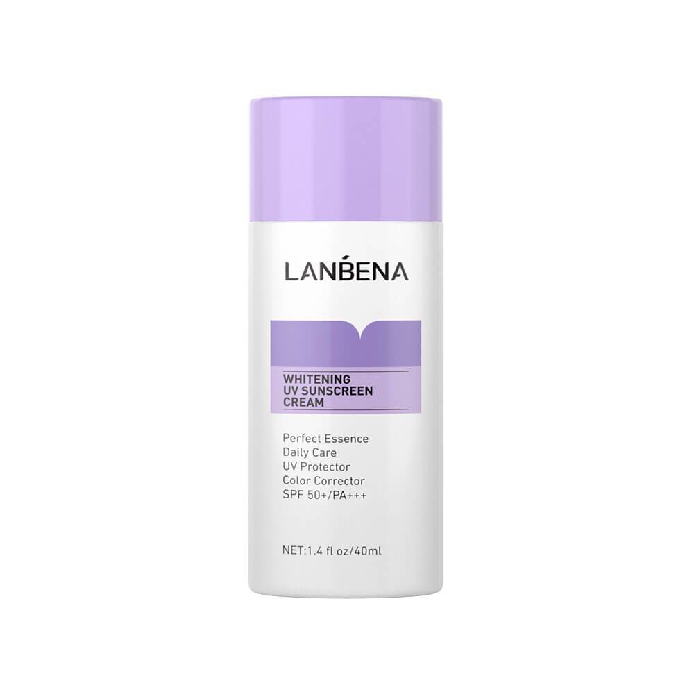 Whitening UV Sunscreen Cream (Purple) - LANBENA